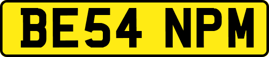 BE54NPM