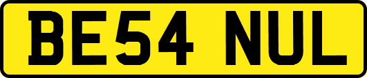 BE54NUL