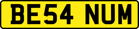 BE54NUM