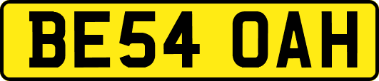 BE54OAH