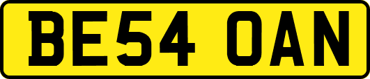 BE54OAN