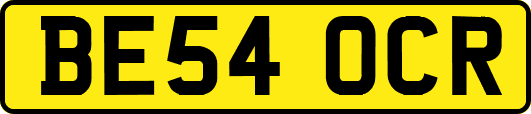 BE54OCR