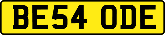 BE54ODE
