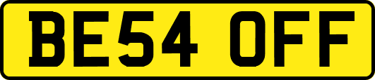 BE54OFF