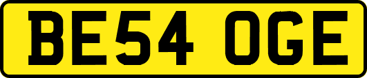 BE54OGE