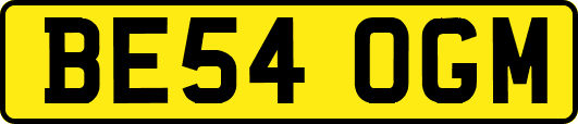 BE54OGM