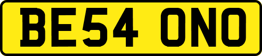 BE54ONO