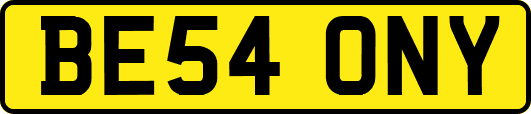 BE54ONY