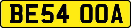 BE54OOA