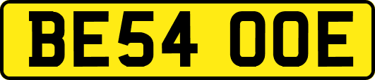 BE54OOE