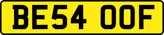 BE54OOF