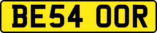 BE54OOR