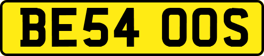 BE54OOS