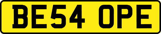 BE54OPE