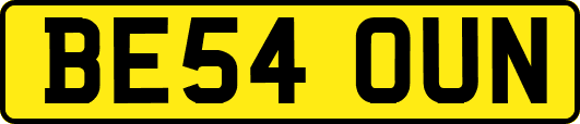 BE54OUN