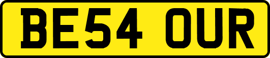 BE54OUR