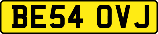 BE54OVJ