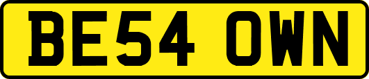 BE54OWN