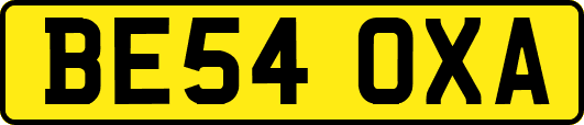 BE54OXA