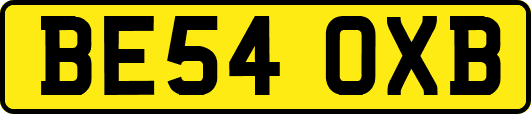BE54OXB