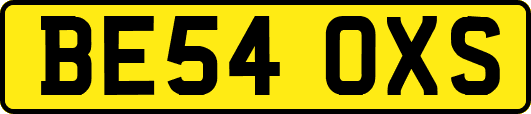 BE54OXS