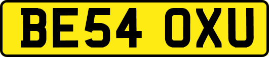 BE54OXU