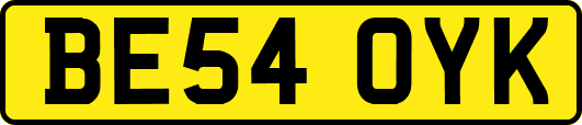 BE54OYK