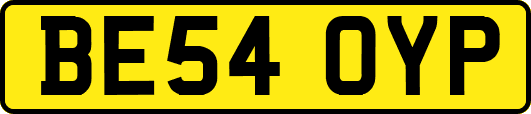 BE54OYP