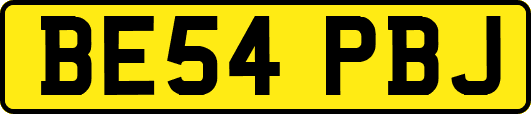 BE54PBJ