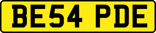 BE54PDE