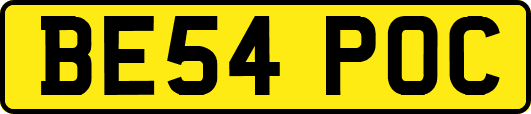 BE54POC