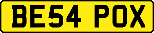 BE54POX