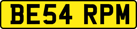 BE54RPM