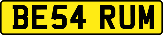 BE54RUM
