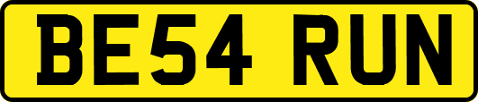 BE54RUN