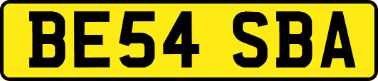 BE54SBA