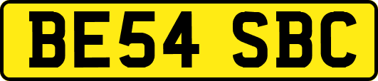 BE54SBC