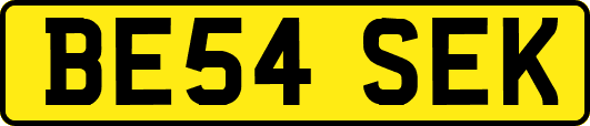 BE54SEK