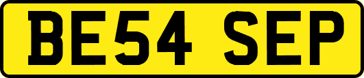 BE54SEP