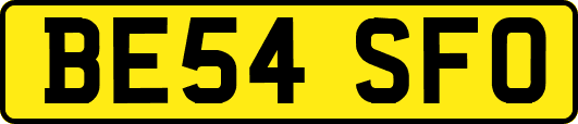 BE54SFO