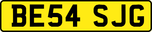 BE54SJG