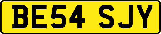 BE54SJY