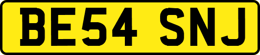 BE54SNJ