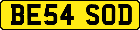 BE54SOD