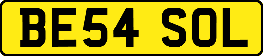 BE54SOL
