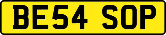 BE54SOP