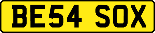 BE54SOX