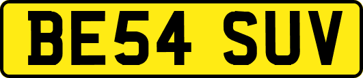 BE54SUV