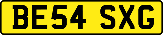 BE54SXG