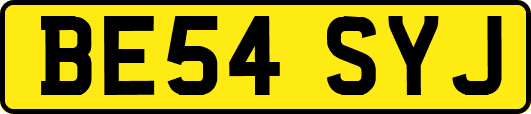 BE54SYJ